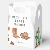 Eerste Rodeo verjaardagsfeestje Bedankdoosjes (Geopend)