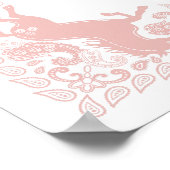 Eerste Rodeo verjaardagsfeestje welkomstbord - Pin Poster (Hoek)