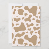 Eerste Rodeo Verjaardagsuitnodiging Kaart (Achterkant)