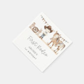 Eerste Rodeo Western 1e Verjaardag Servet (Hoek)