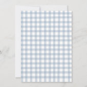 Eerste Rodeo Western Baby Boy Verjaardag Kaart (Achterkant)