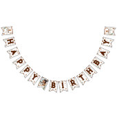 Eerste Rodeo Western Boy 1e Happy Birthday Vlaggetjes (Alle)