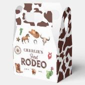 Eerste Rodeo Western Boy 1e Verjaardag Bedankdoosjes (Geopend)