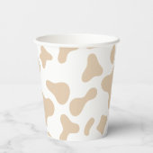 Eerste Rodeo Westerne Cowboy 1e verjaardag Papieren Bekers (Achterkant)