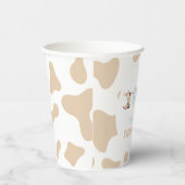 Eerste Rodeo Westerne Cowboy 1e verjaardag Papieren Bekers (Rechts)