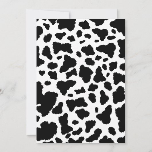 EERSTE RODEO Westerne Cowboy 1e Verjaardagsuitnodi Kaart (Achterkant)