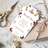 Eerste Rodeo Westerne Cowboy Cadeaulabel