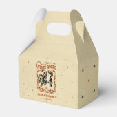 Eerste Rodeo Westerne Cowboy Verjaardag Bedankdoosjes (Achterkant)