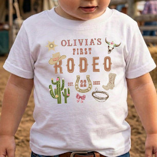 Eerste Rodeo Westerse Cowgirl 1e Verjaardagsfeestj