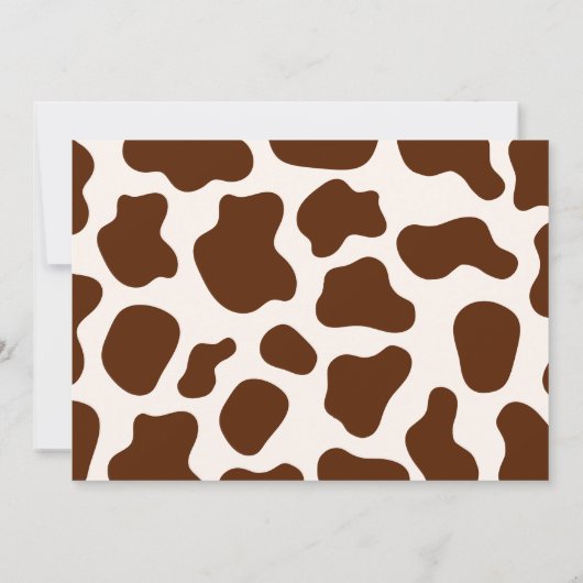 Eerste Rodeo Wild West Cowboy Blauwe Verjaardag Fo Kaart (Achterkant)