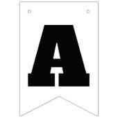 Eerste ronde rond de baan, Happy Birthday Decor Vlaggetjes (Derde vlag)