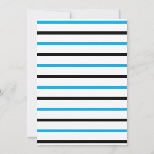 Eerste ronde rond de baan, Kinderen verjaardagsfee Kaart (Achterkant)