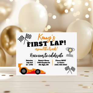 Eerste Ronde Rond het Circuit, Kinderverjaardagsfe Kaart