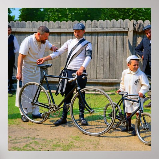 Eerste Ronde van Frankrijk 1903 Winner Maurice Gar Poster (Voorkant)