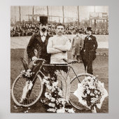 Eerste Ronde van Frankrijk 1903 Winner Maurice Gar Poster (Voorkant)