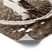 Eerste Ronde van Frankrijk 1903 Winner Maurice Gar Poster (Hoek)