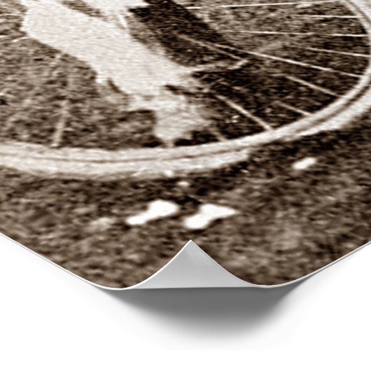 Eerste Ronde van Frankrijk 1903 Winner Maurice Gar Poster (Hoek)