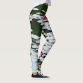 Eerste roze waterlilies leggings (Rechts)