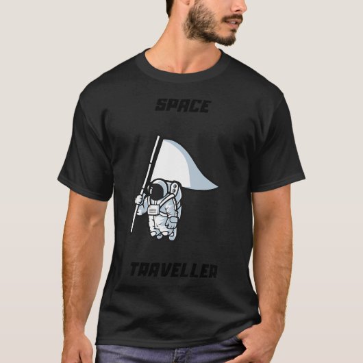 Eerste ruimtevaarder t-shirt (Voorkant)