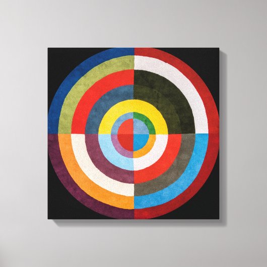 Eerste schijf | Robert Delaunay | Canvas Afdruk (Voorkant)