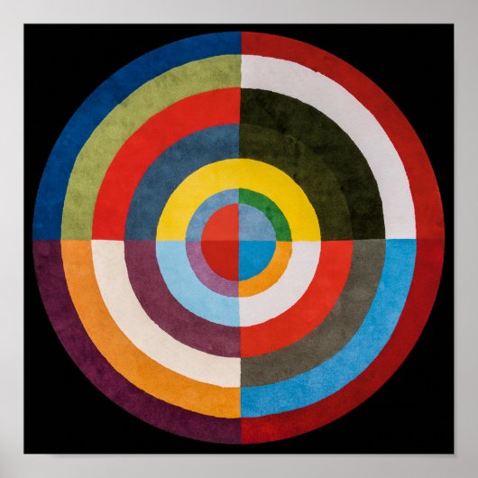 Eerste Schijf | Robert Delaunay | Poster (Voorkant)