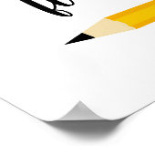 Eerste schooldag Aangepaste schoolklas Poster (Hoek)