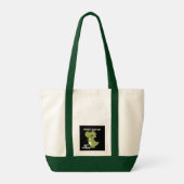 eerste schooldag, eerste dag van de eerste klas tote bag (Achterkant)
