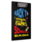 Eerste schooldag frisse start klembord (Rechts)