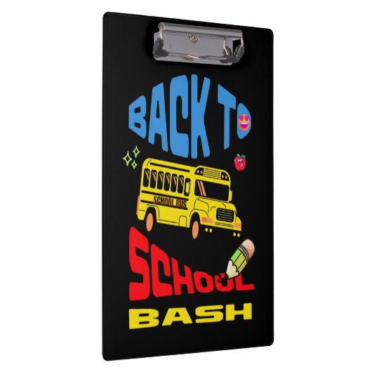 Eerste schooldag frisse start klembord (Rechts)