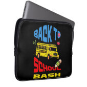 Eerste schooldag frisse start laptop sleeve (Voorkant Rechts)