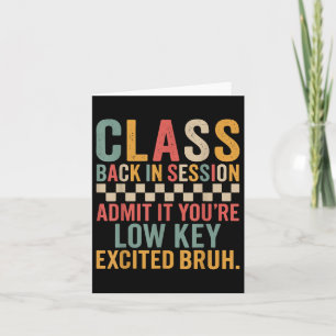 Eerste schooldag: geef toe dat je low-key enthousi kaart