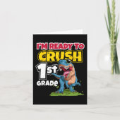 Eerste schooldag Ik ben klaar om 1e klas 2 te verp Kaart (Voorkant)