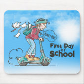 Eerste schooldag | muismat (Voorkant)