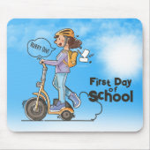 Eerste schooldag | muismat (Voorkant)