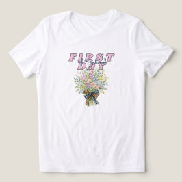 Eerste schooldag Onderwijzer Meisjes Terug naar sc Tri-Blend Shirt