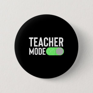 Eerste schooldag ontwerp voor leerkrachten Terug n Ronde Button 5,7 Cm