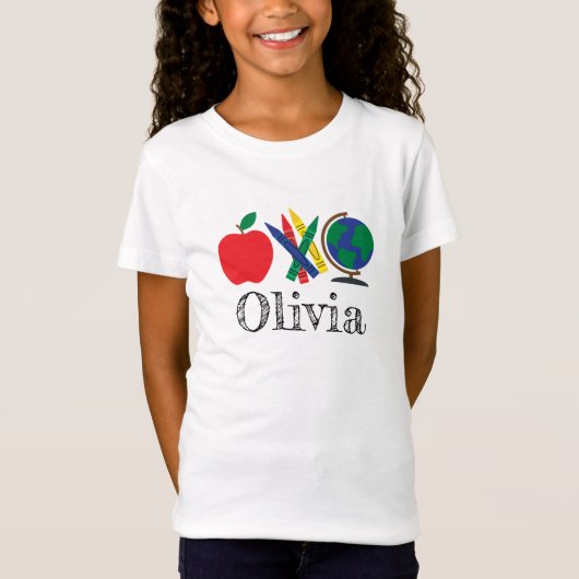 Eerste schooldag shirt - kleuterschool 1e leerjaar (Voorkant)