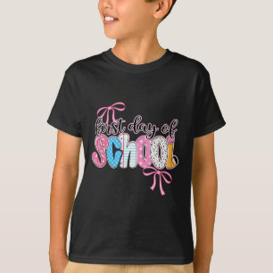 Eerste schooldag t-shirt