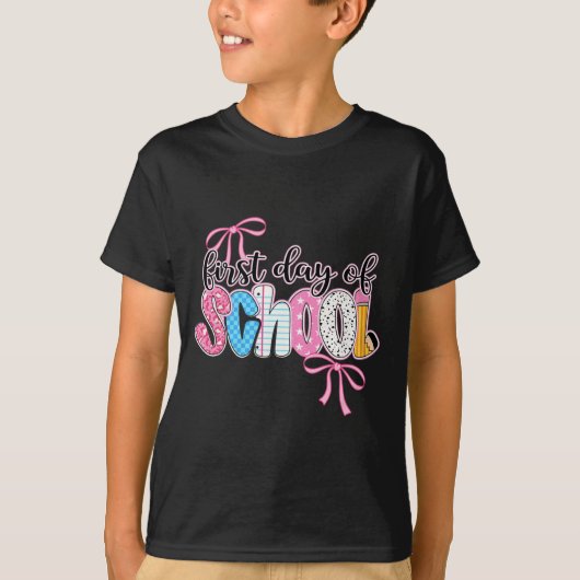 Eerste schooldag t-shirt (Voorkant)