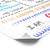 Eerste schooldag, terug naar school 1e dagbord foto afdruk (Hoek)