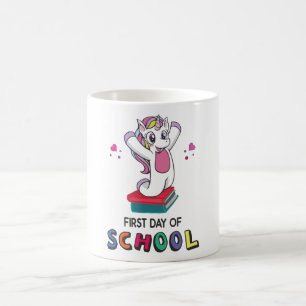 Eerste schooldag Unicorn Koffiemok
