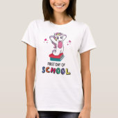 Eerste schooldag Unicorn T-shirt (Voorkant)