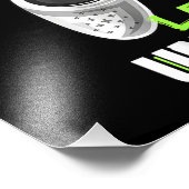 Eerste schooldag van de onvergrendelde gamer in de foto afdruk (Hoek)