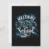 EERSTE SCHOOLDAG WELKOM OP SCHOOL 2025 KAART (Voorkant)