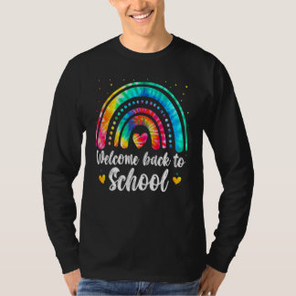 Eerste schooldag Welkom terug op school Tie Dye T-shirt