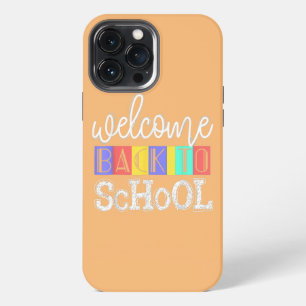 Eerste schooldag Welkom terug voor docent iPhone 13 Pro Max Hoesje