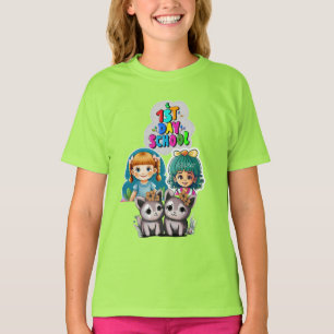 "Eerste schoolklik" T-shirt