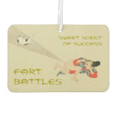 Eerste scrol, oude Japanse hartslag Luchtverfrisser (Achterkant)