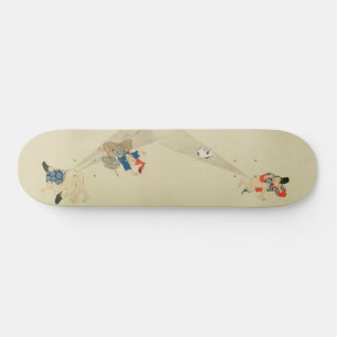 Eerste scrol, oude Japanse hartslag Persoonlijk Skateboard