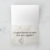 Eerste Sepia van het Jubileum Kaart (Binnen)